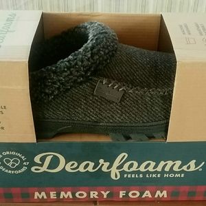 NIB💙DEARFORMS💙Mens 13-14 Memory Foam XL Slippers